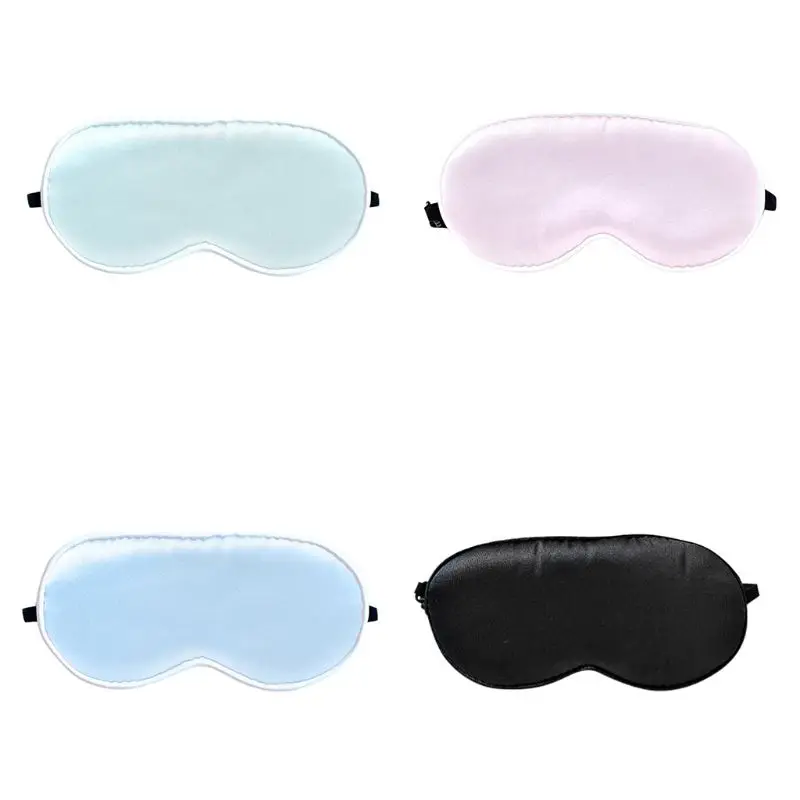 

Toddler Kids Baby Imitation Silk Sleep Eye Mask with Adjustable Strap Newborn Infant Blocking Lights Sunscreen Smooth Shading