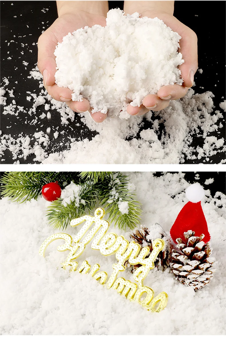 50 г/пакет рождественский подарок сделай сам снежинка порошок человек волшебный