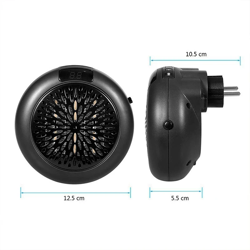 Электрический настенный обогреватель Мини Портативный подключаемый