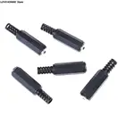 ZLinKJ 5 шт. 3,5 мм штекер Aux аудио разъем к USB гнезду стерео аудио конвертер шнур Автомобильный MP3 кабель адаптер