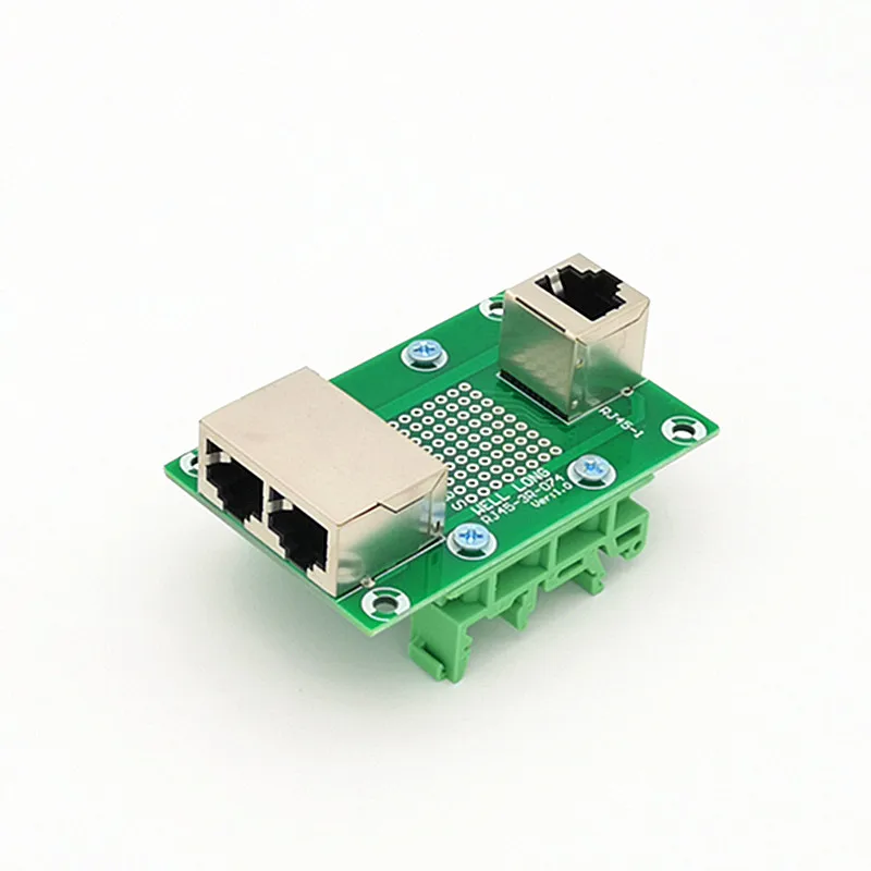 RJ45 8P8C Jack 1way передача 2 way Breakout Board клеммный блок разъем.|Клеммные колодки| |