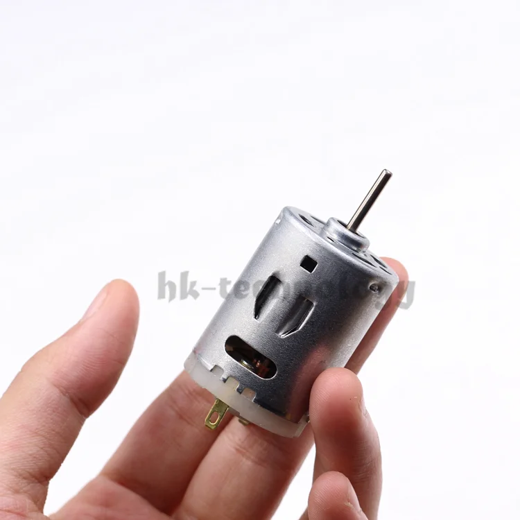 RS-385 12V-36V Brush MicroDC Высокоскоростной микро металлический редукторный двигатель из