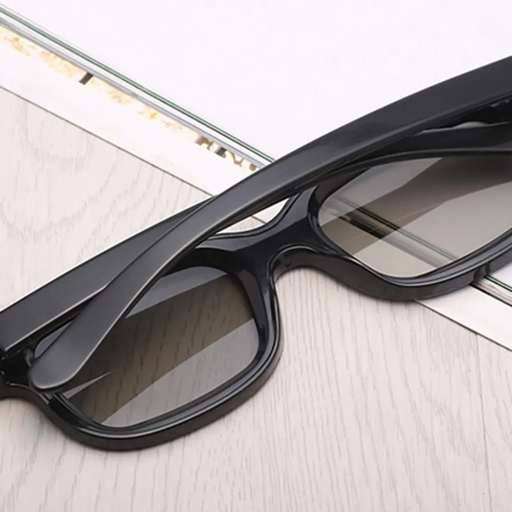 

Universal Passive Circular 3D Polarized Movie Glasses Unisex ABS Frame Stereo Not Flash For 3D TV Cinemas