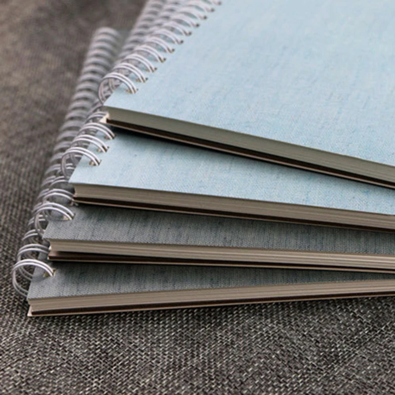 Новый блокнот A5 портативный карманный с рулоном для изучения иностранных языков