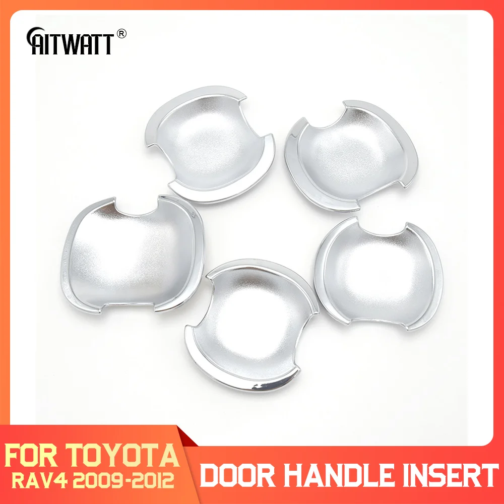 AITWATT для Toyota RAV4 RAV 4 2009 2010 2011 2012 ABS Хромированная Крышка наружной двери отделка