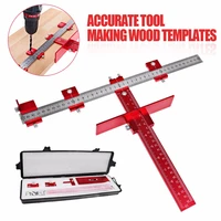 1pckit woodworking hole cabinet locator doweling jig drill guide fixture ruler sleeve tool for drawer hardware dowel wood drill