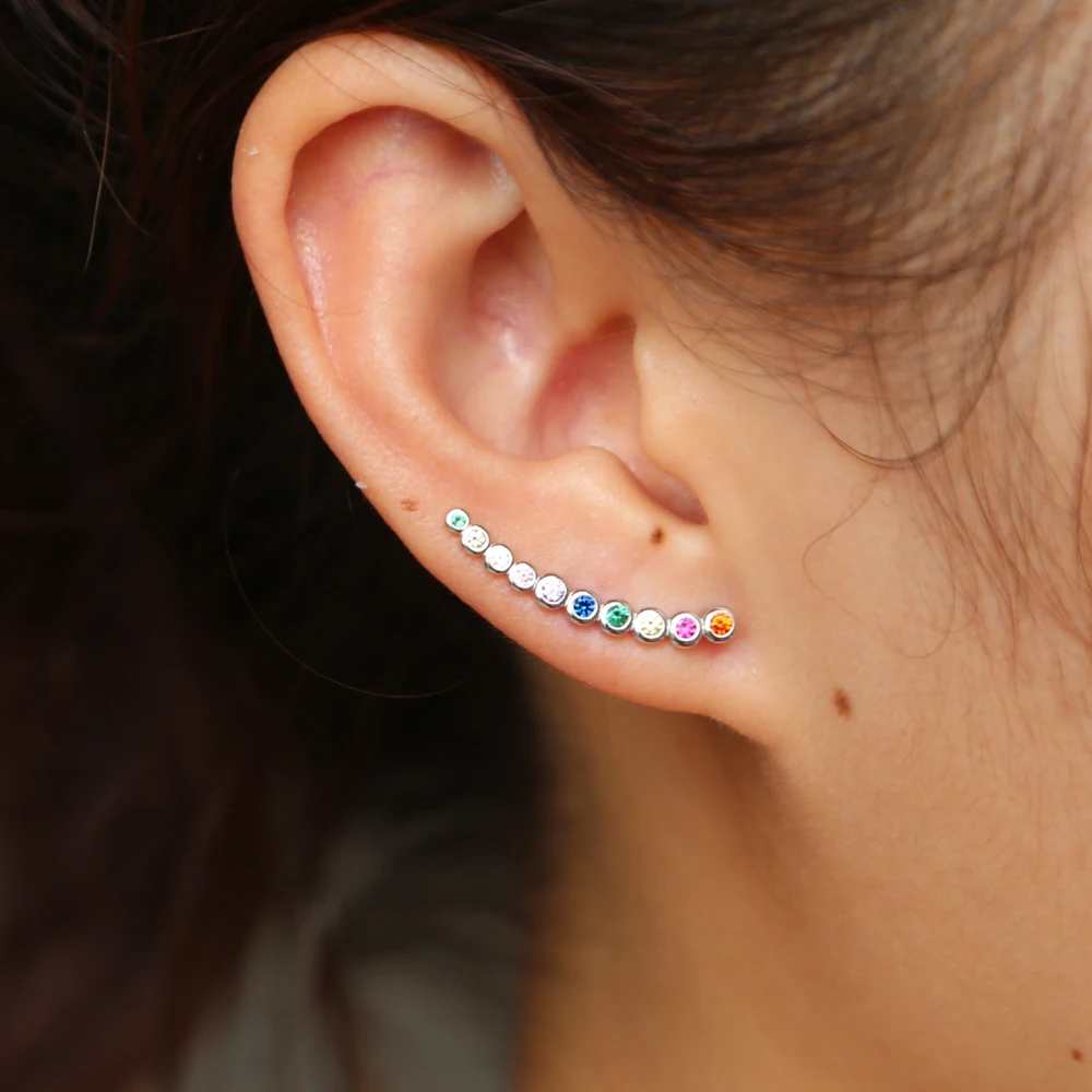 Женские длинные серьги из серебра 2018 пробы с фианитом | Украшения и аксессуары