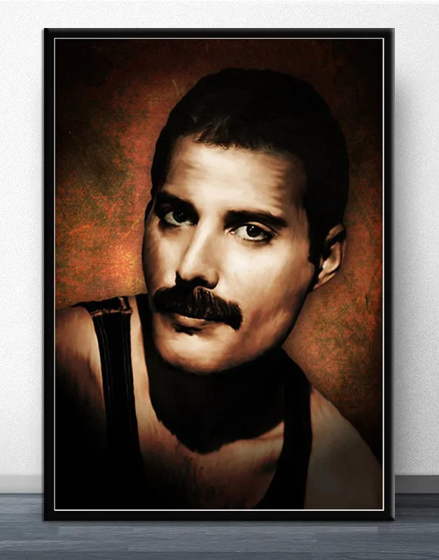 Постеры и принты на холсте настенные картины для гостиной популярный Freddie Mercury