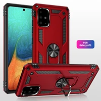 for samsung galaxy a71 5g a91 m80s s10 lite cases shockproof armor case ring stand bumper phone back cover for a71 phone cases
