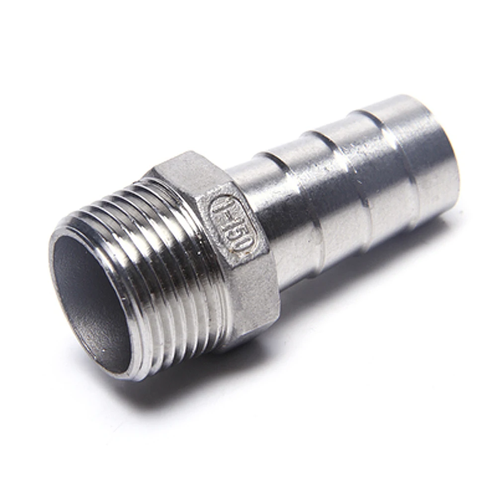 10 шт. 1/8 &quot1/2" 1/4 &quot3/4" Мужская BSP резьба пагода соединение из нержавеющей стали