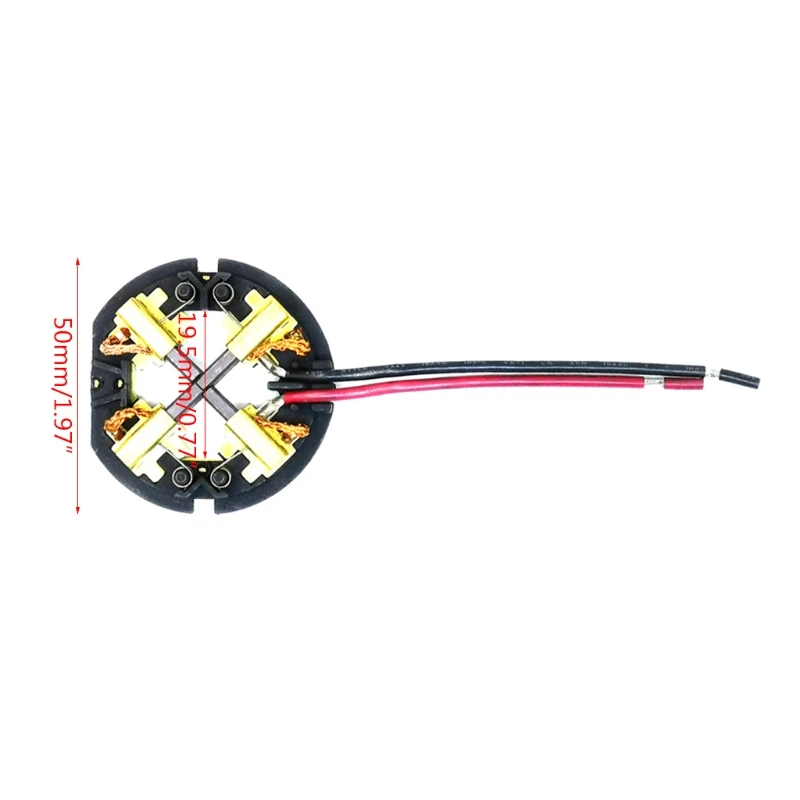 

Exquisite Carbon Brush Holder Carbon Brush Card Assembly for Carbon Brush Driver Matched Accessories Replacement