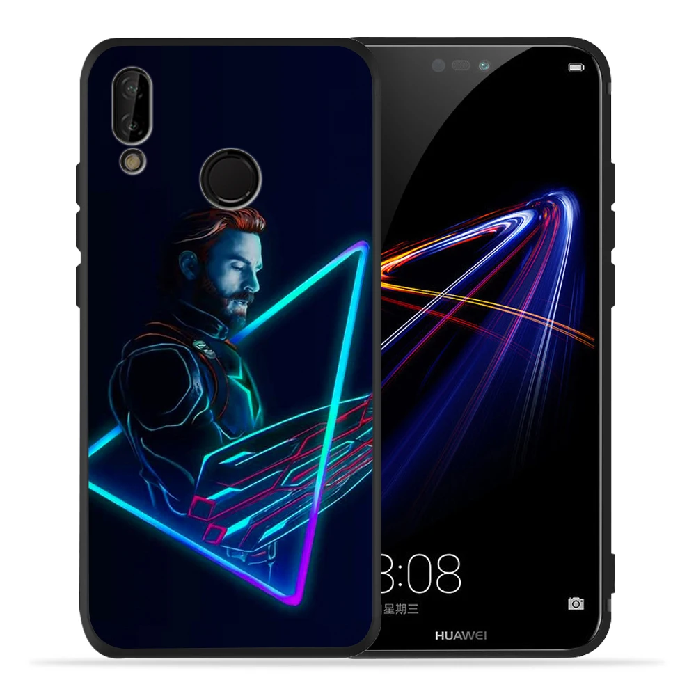 06 Марвел, Мстители, паук-человек Groot чехол для huawei P30 для huawei p20 lite mate 20 lite Honor 8X9 10 20i V20 PSmart Etui - Цвет: 06