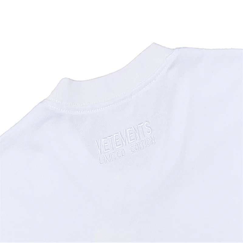 2021 Summer Casual Fashion All-match White T-shirt High-quality Men and Women Loose Round Neck Trend and Comfortable Wear