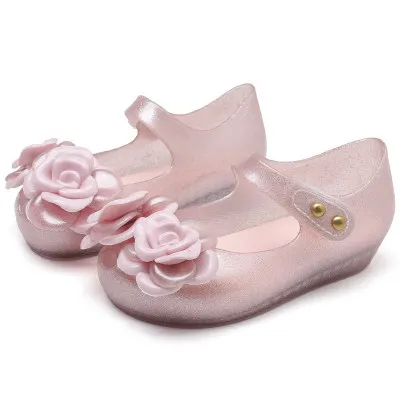 as pic Mini Melissa/Новинка года; прозрачные сандалии для девочек; летние сандалии с короной; милые детские сандалии Melissa; пляжная обувь; обувь для малышей; 13-18 см - Цвет: as pic