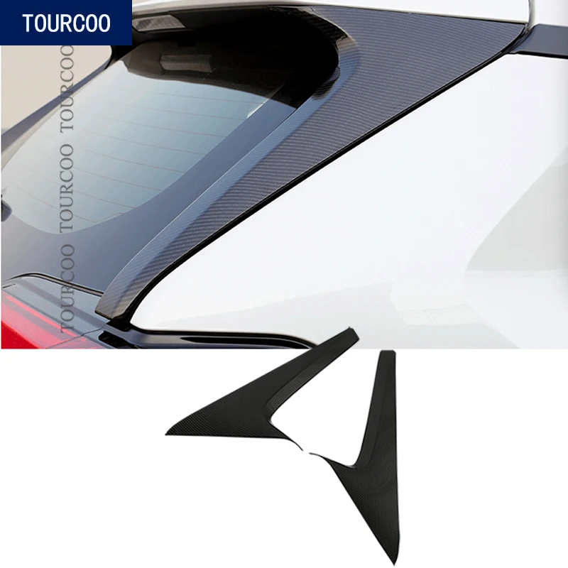 Автомобильный Стайлинг заднее окно боковой спойлер треугольная формовочная