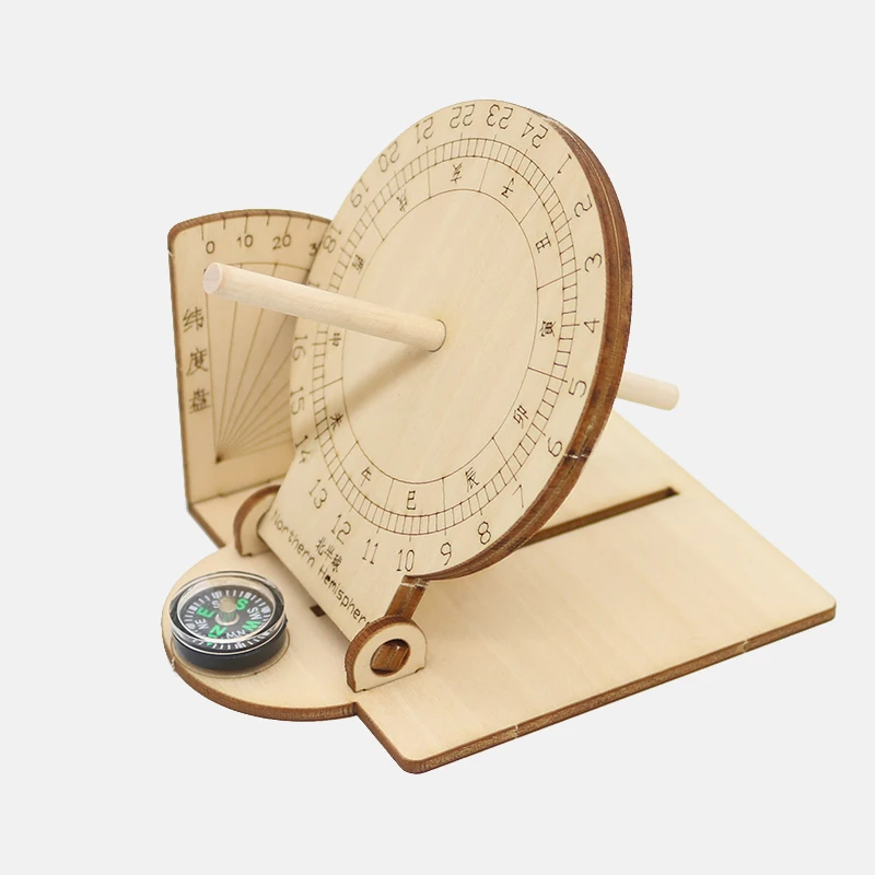 

Детская ручная сборка модель часы в виде солнца