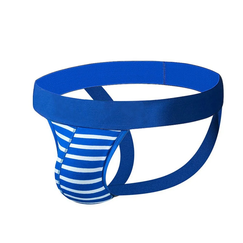 Womail дышащее нижнее белье мужские трусы в полоску с принтом сексуальное для