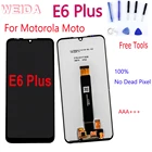 AAA + ЖК-дисплей для Motorola Moto E6 Plus 6,1 дюйма, ЖК-дисплей, сенсорный экран, дигитайзер в сборе для moto E6 Plus PAGA0004, сменный ЖК-дисплей