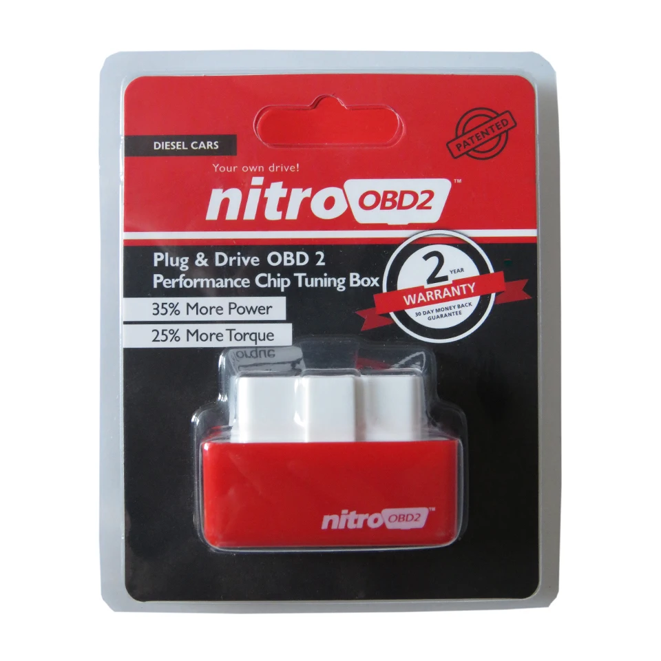 ECOOBD2 NitroOBD2 Полный чип-тюнинг Box Nitro OBD2 Eco OBDii Plug & Driver для дизельных автомобилей Производительность более мощность и крутящий момент (art.: 3920cbb2f2d7b) - 3920cbb2f2d7b