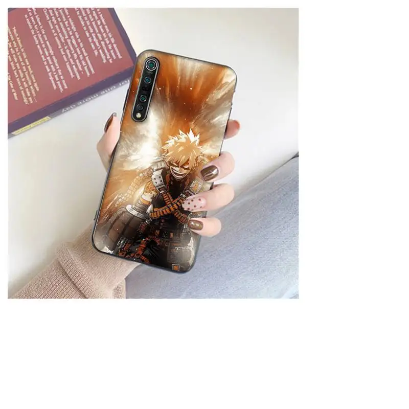 

LJHYDFCNB My Hero Academia Phone Case For Xiaomi 8 9 Se 10 10pro Note 2 3 10 MIX2 S MAX2 3 F1 5X
