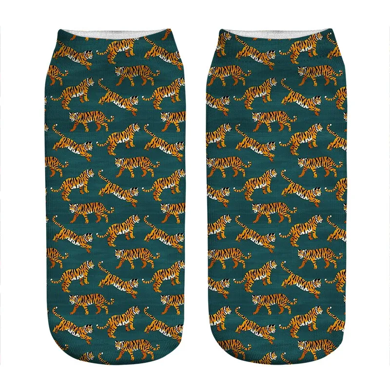 

Women's socks kawaii Black Cats and Coffee Teal Printed Socks Woman harajuku Happy Funny Novelty cute girl gift Socks for women