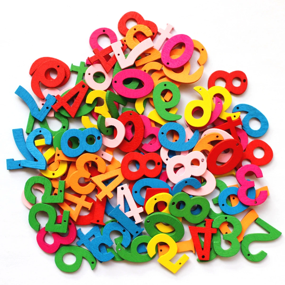 100 шт./пакет английские слова деревянные буквы Алфавит ремесла красочные скрабли