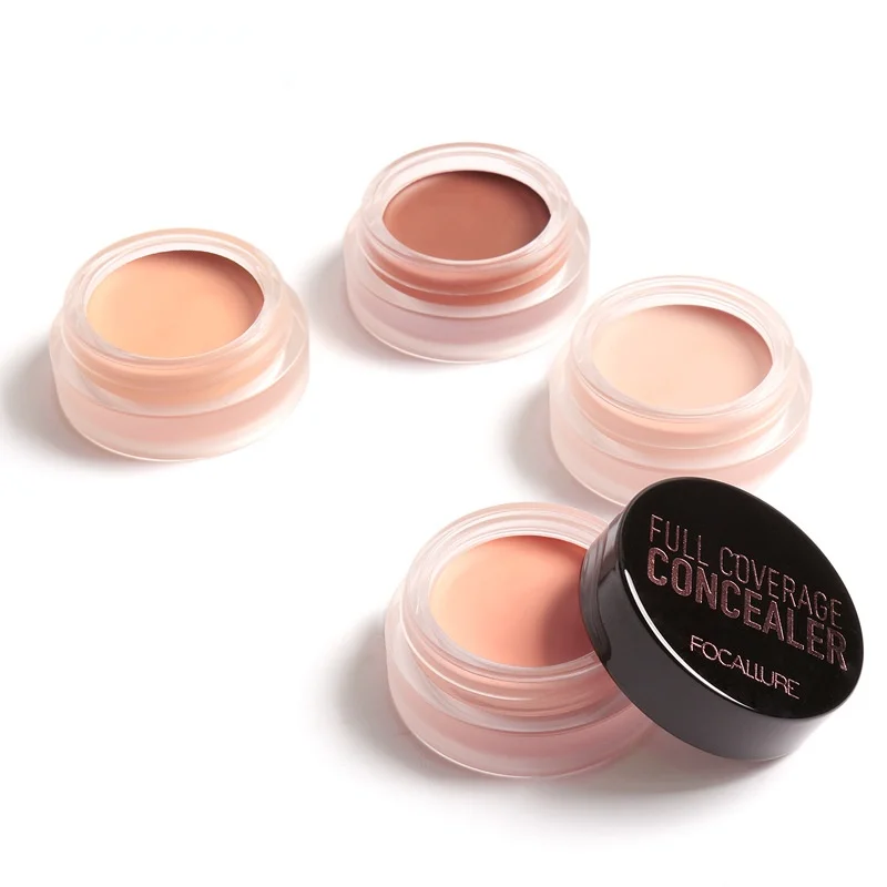 Full Coverage Concealer Lightweight Waterproof Oil-control Cream Smoothing Highest Moisturizing Texture | Красота и здоровье