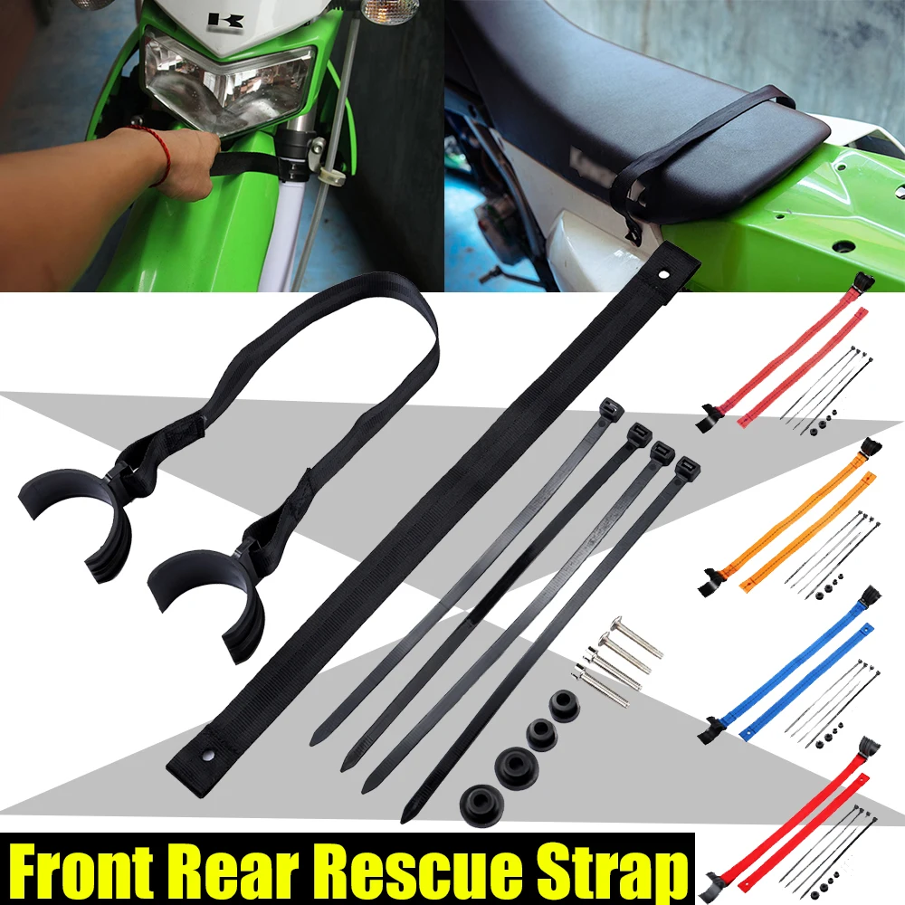 

Motorcycle Dirt Bike Motocross Front Rear Rescue Strap Pull Sling Belt for KTM HONDA YAMAHA KAWASAKI SUZUKI HUSQVARNA HUSABERG