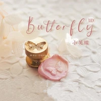 the butterfly stamp head custom wax seal heads stamps postage journal package wedding gifts envelope handmade tools