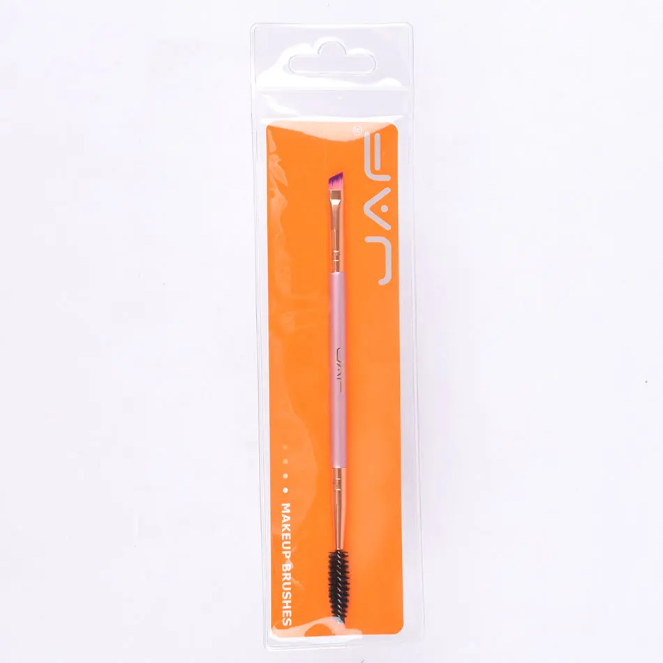 

1 Pcs Eyelash Eyebrow Makeup Brushes Eye Lashes Angled Eye Brow Double Head Eyes Make Up Brush Brows Lash Beauty Tools D041V-Z