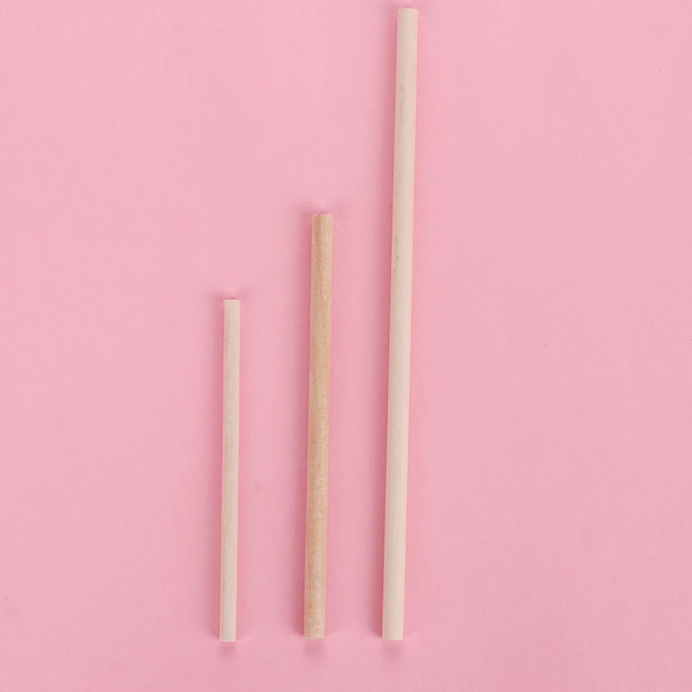 Круглые деревянные палочки из сосны премиум класса Прочные Деревянные дюбели