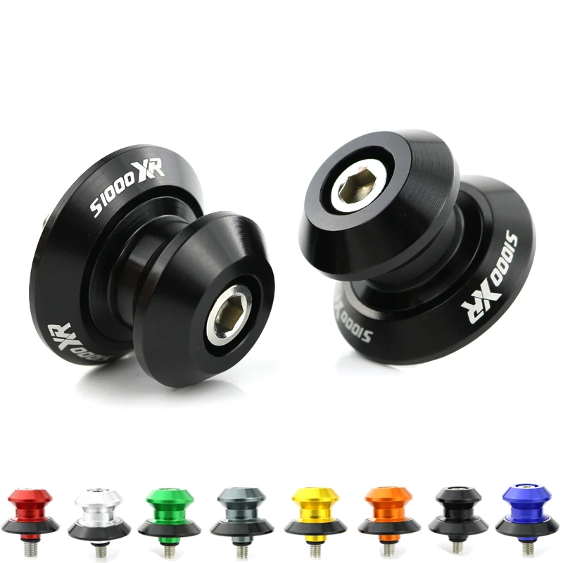 

For BMW S1000XR 2015 2016 2017 2018 2019 Swing Arm Sliders Spools Stand Bobbins CNC Aluminum Alloy