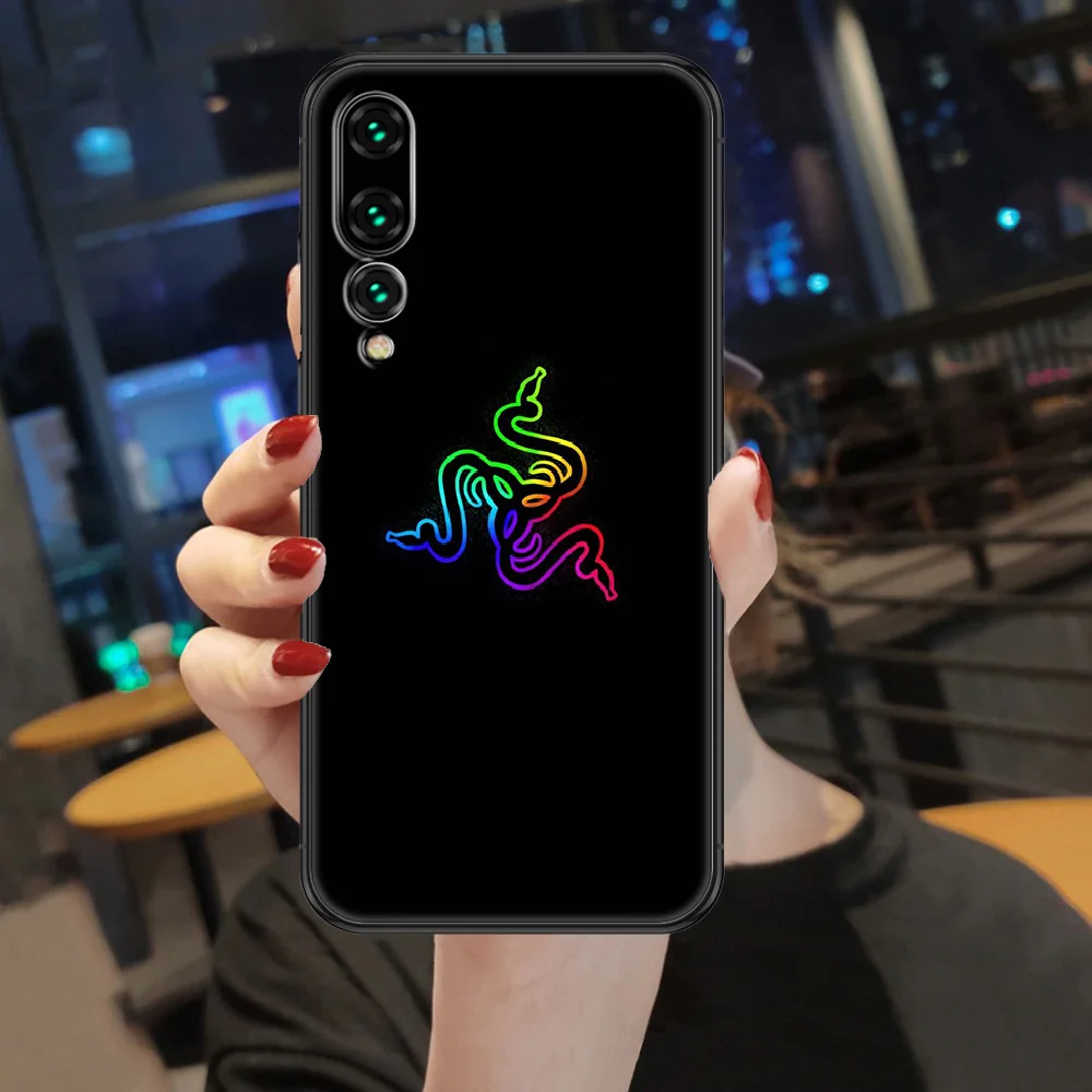 

Razer Snake Brand Phone case For Huawei P Mate P10 P20 P30 P40 10 20 Smart Z Pro Lite 2019 black trend Etui pretty funda art
