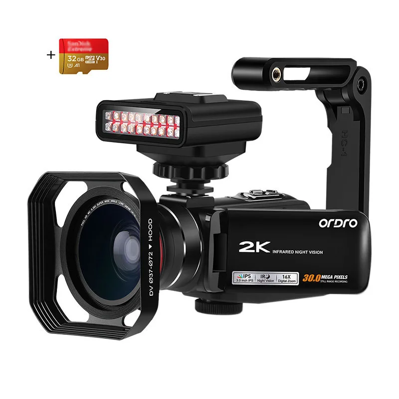 Видео Камера видеокамера Wi Fi пульт дистанционного управления Ночное видение Ordro