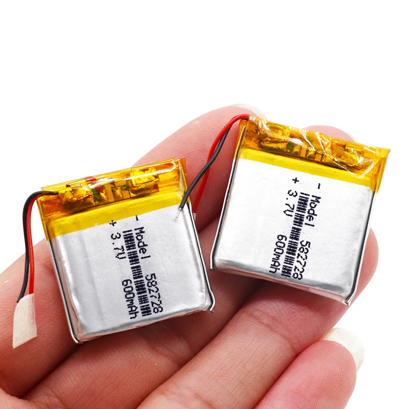 Перезаряжаемый литий-полимерный литий-ионный аккумулятор 3 7 в 600 мач для детских