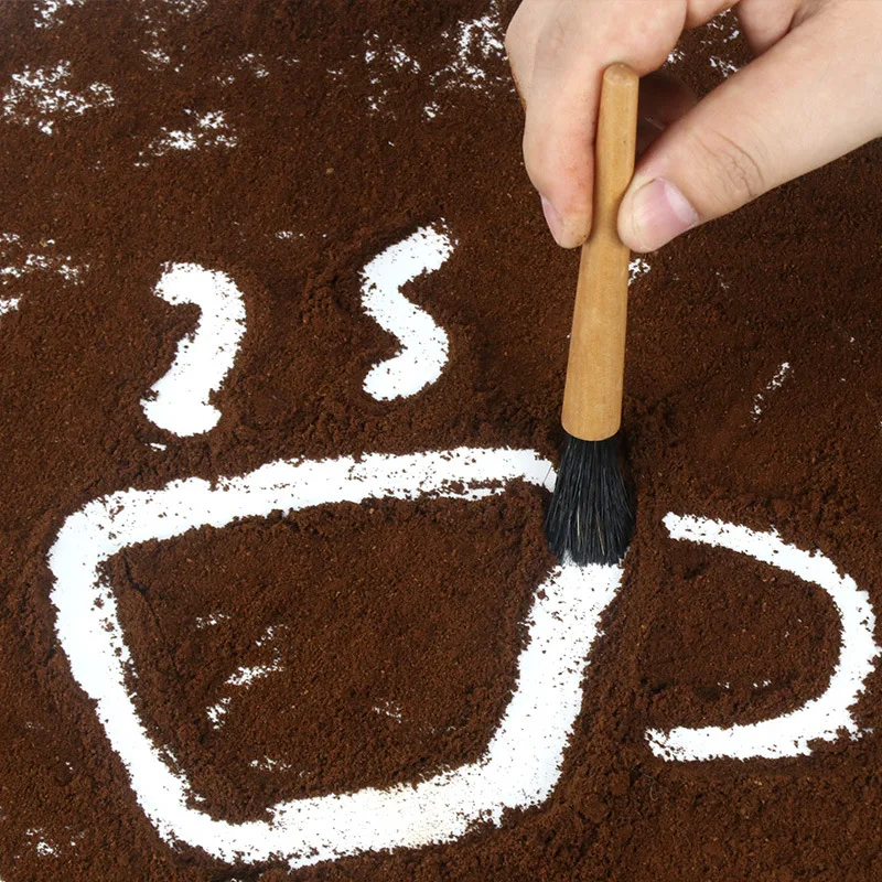 1 шт. кофейная щетка для шлифовальной машины эспрессо кофе чистящая зерна
