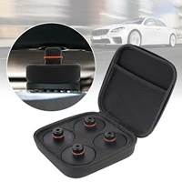 4pcs car jack lift rubber jack point pad adapter tool chassis with storage case heavy duty car styling accessories for tesla