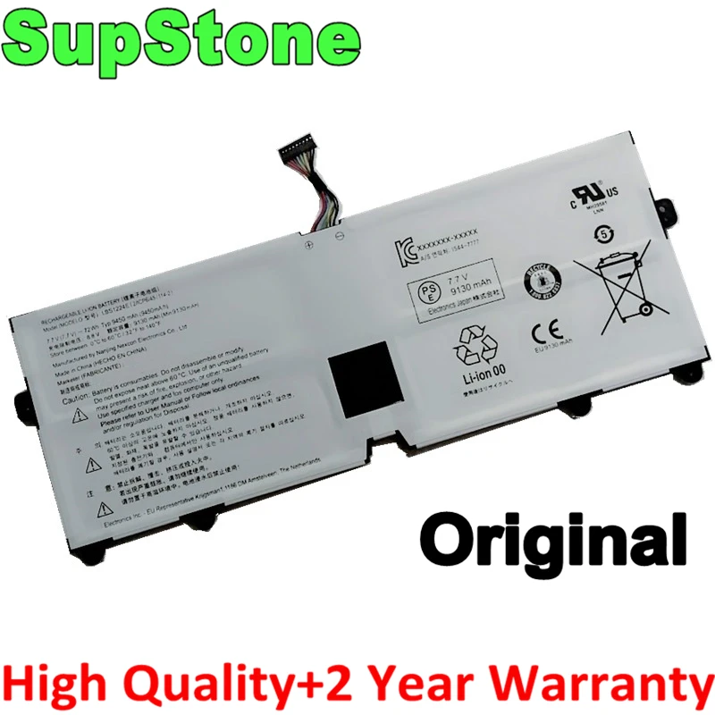 

SupStone Genuine Original LBS1224E Laptop Battery For LG Gram 2018 13Z980 13Z970 14Z980 15Z980-G.AA52C 15Z980 13Z980-G.AA53C