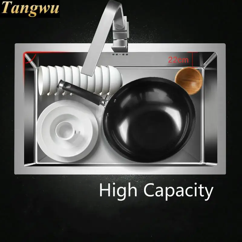 Бесплатная доставка роскошная стандартная ручная раковина vogue для кухни