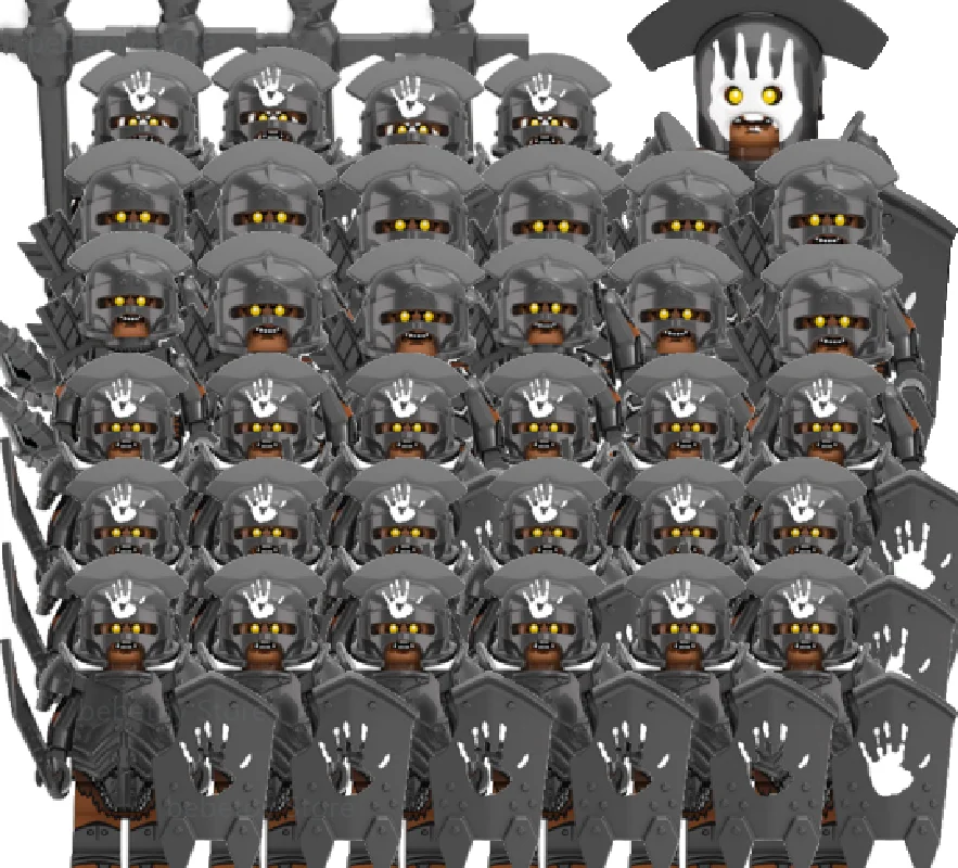 

8PCS/LOT Castle Royal King Knight Minifigure Block Set Roman Spartacus Medieval Minifigures Compatible Building Block Toys