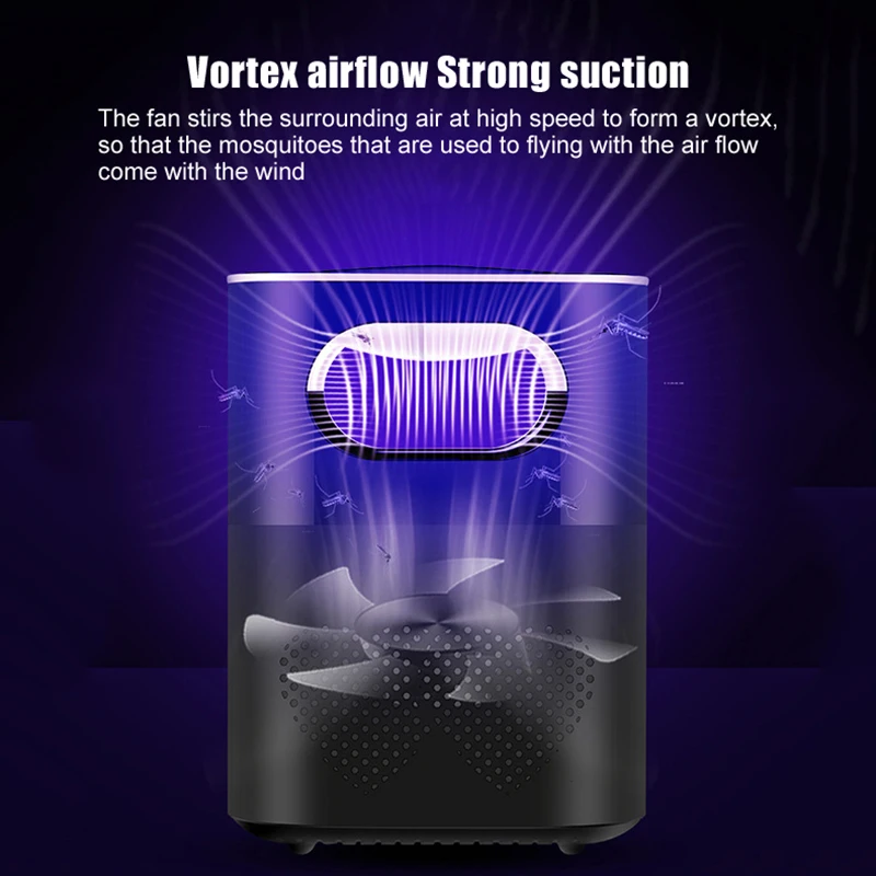 

Mosquito Killer Lamp Light Trap Low Noise USB Energy Saving for Home Bedroom HG99