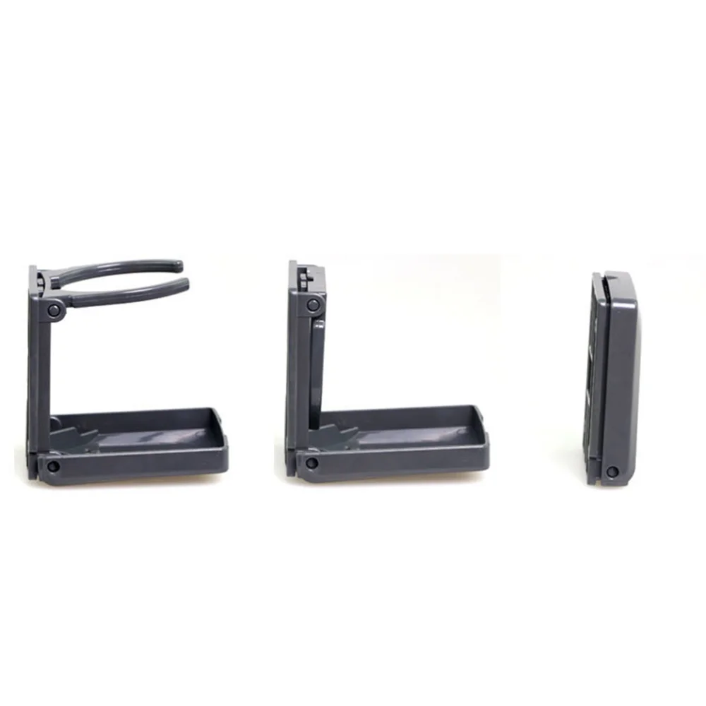

Retractable ABS Multiple Use Car Folding Cup Holder Ashtray Bracket(Black)