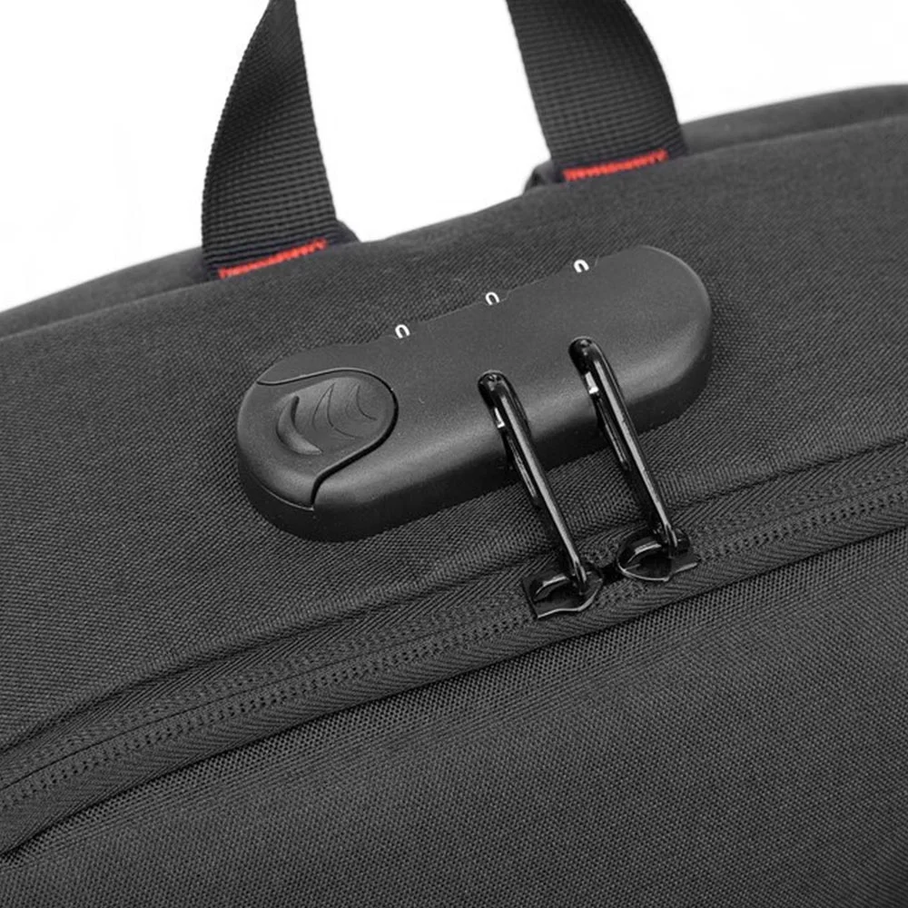 Рюкзак для скейтборда с защитой от кражи сумка на плечо USB-зарядкой и замком