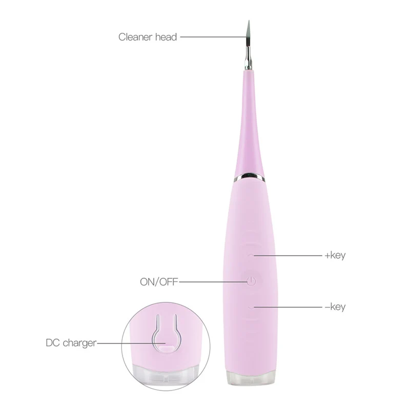 

Waterproof Electric Ultrasonic Dental Scaler Tooth Calculus Remover Stains Tartar Plaque Whitening Teeth Cleaner Oral Care
