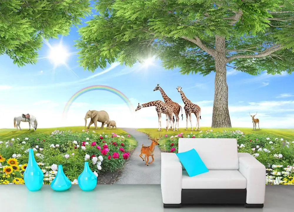 Настенные 3D обои на заказ для спальни фоновая фотография настенные Стикеры