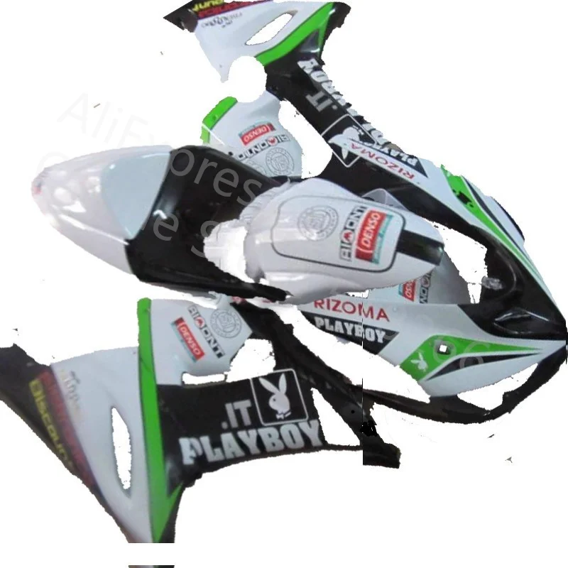 

White black green Fairing For KAWASAKI NINJA ZX6R 05-06 ZX 6R 636 ZX-6R 05 06 ZX6R 636 2005 2006 Fairing