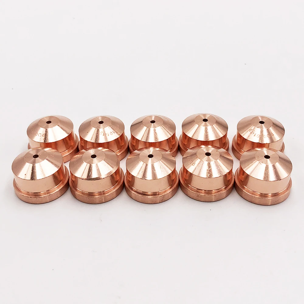 

10pcs A101 P101 LT101 LTM101-A P141 A141 LT141 LTM141-A Trafimet HF Plasma Cutting Torch Consumables Parts Nozzle Tip PD0101