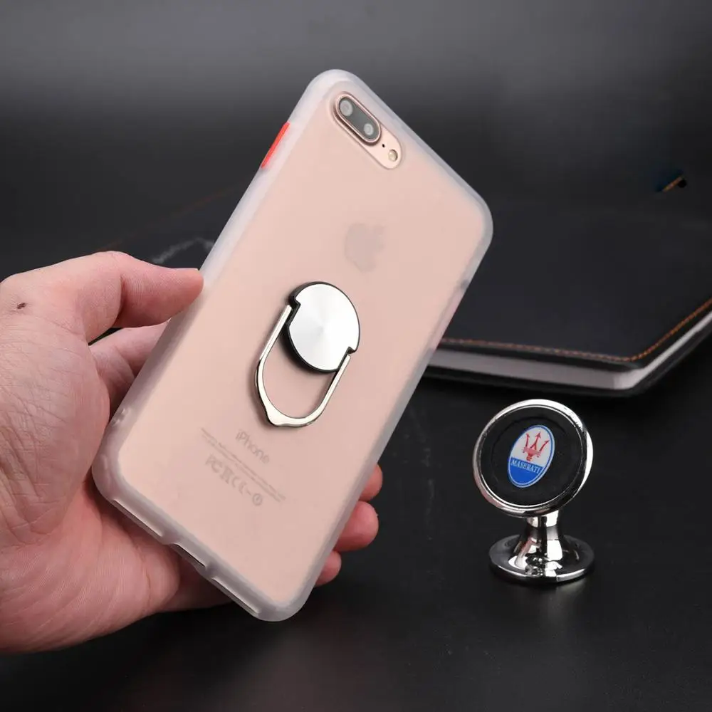 

For iPhone8 7 refers to the ring buckle bracket mobile phone case iPhone11 XS Pro MAX Apple mobile phone shatter-resistant shell