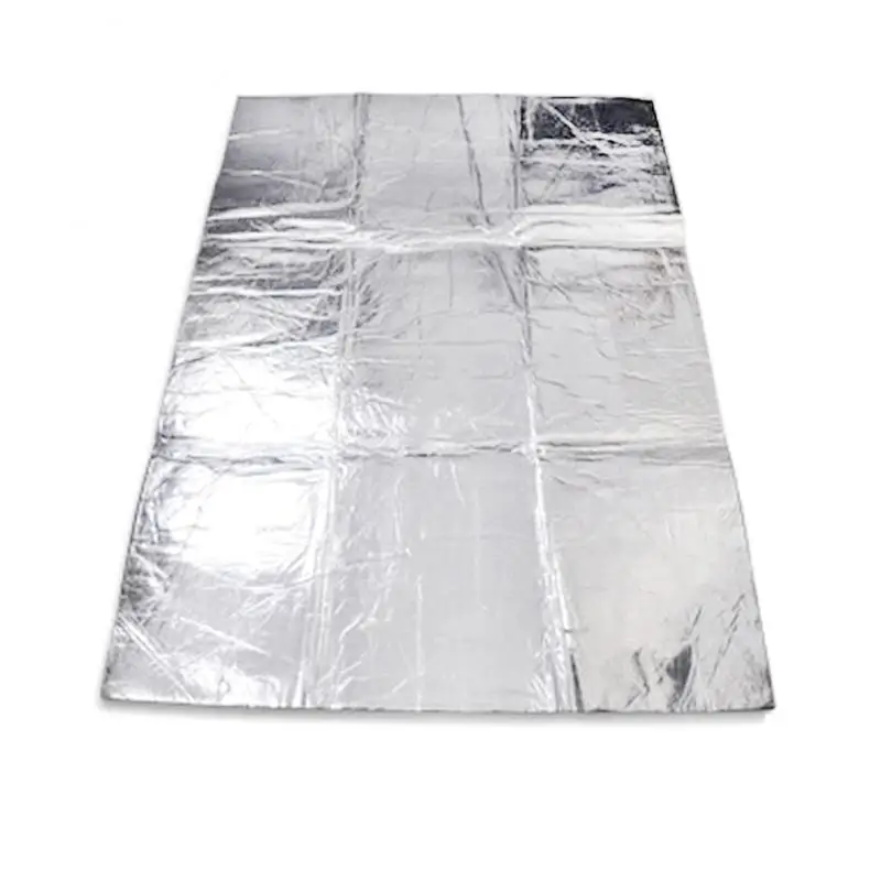 Car Anti-noise Sound Proof Insulation Cotton Pad Heat Closed Cell Thick Aluminum Fiber Engine Firewall Foam Mats | Автомобили и