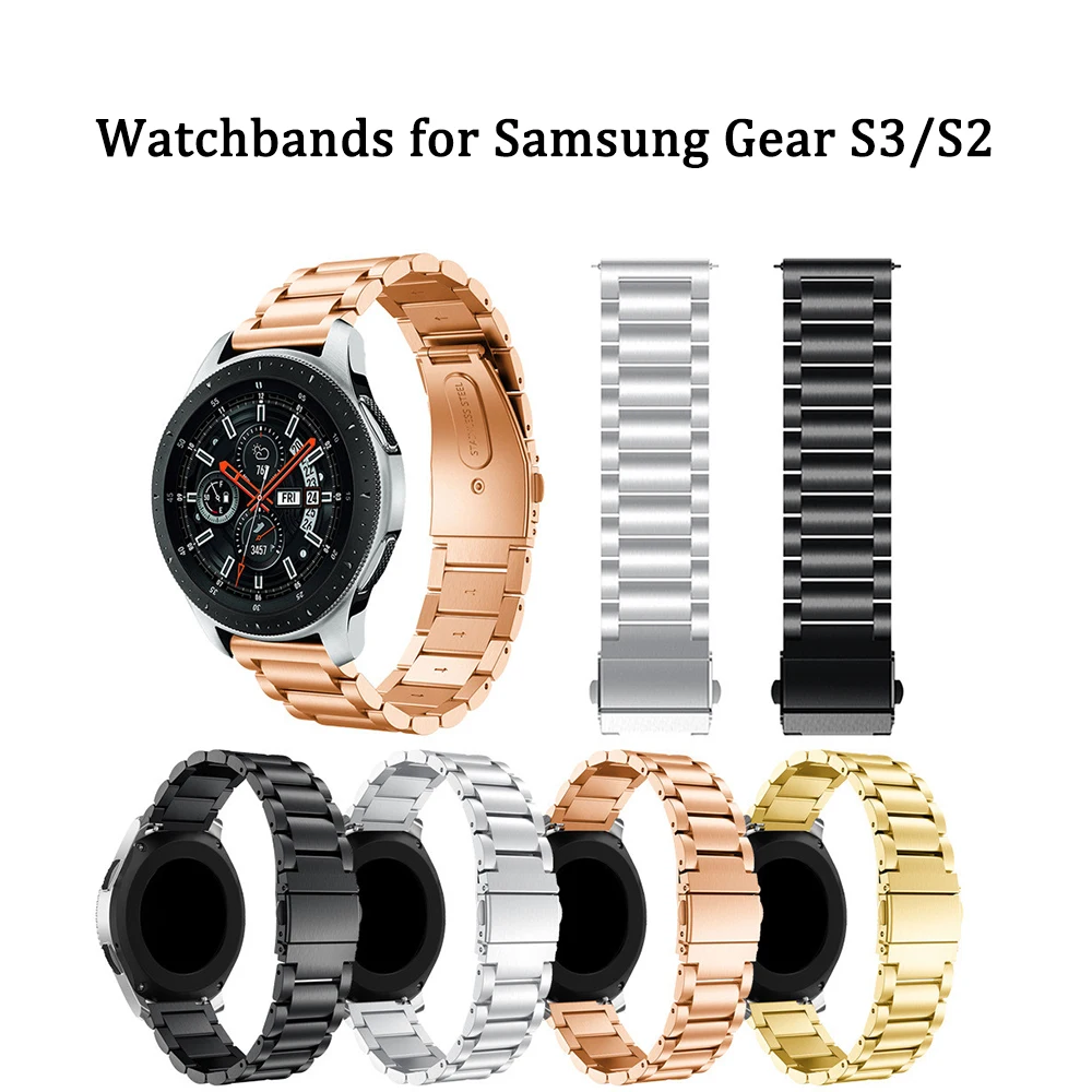 Ремешки для наручных часов Samsung Gear S2 / S3 20 мм 22 смарт-часы с классическим тремя